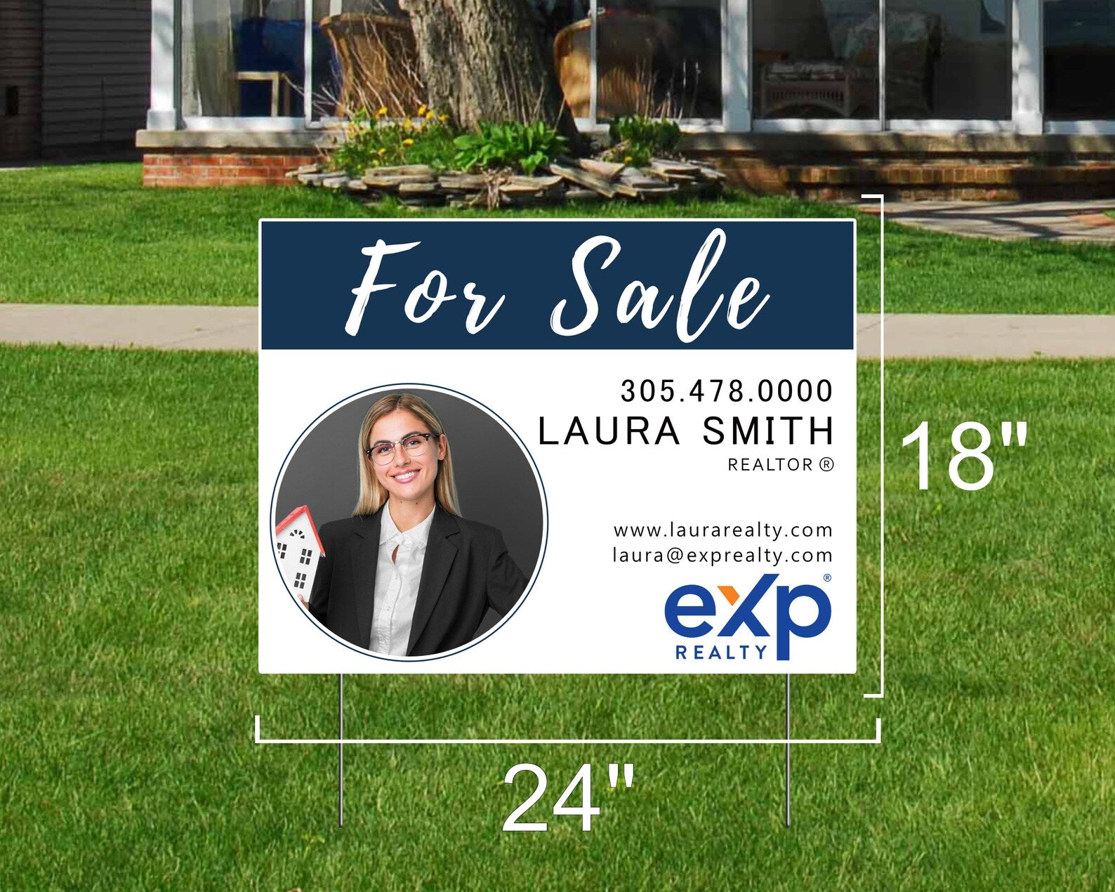 Customizable Real Estate For Sale Sign