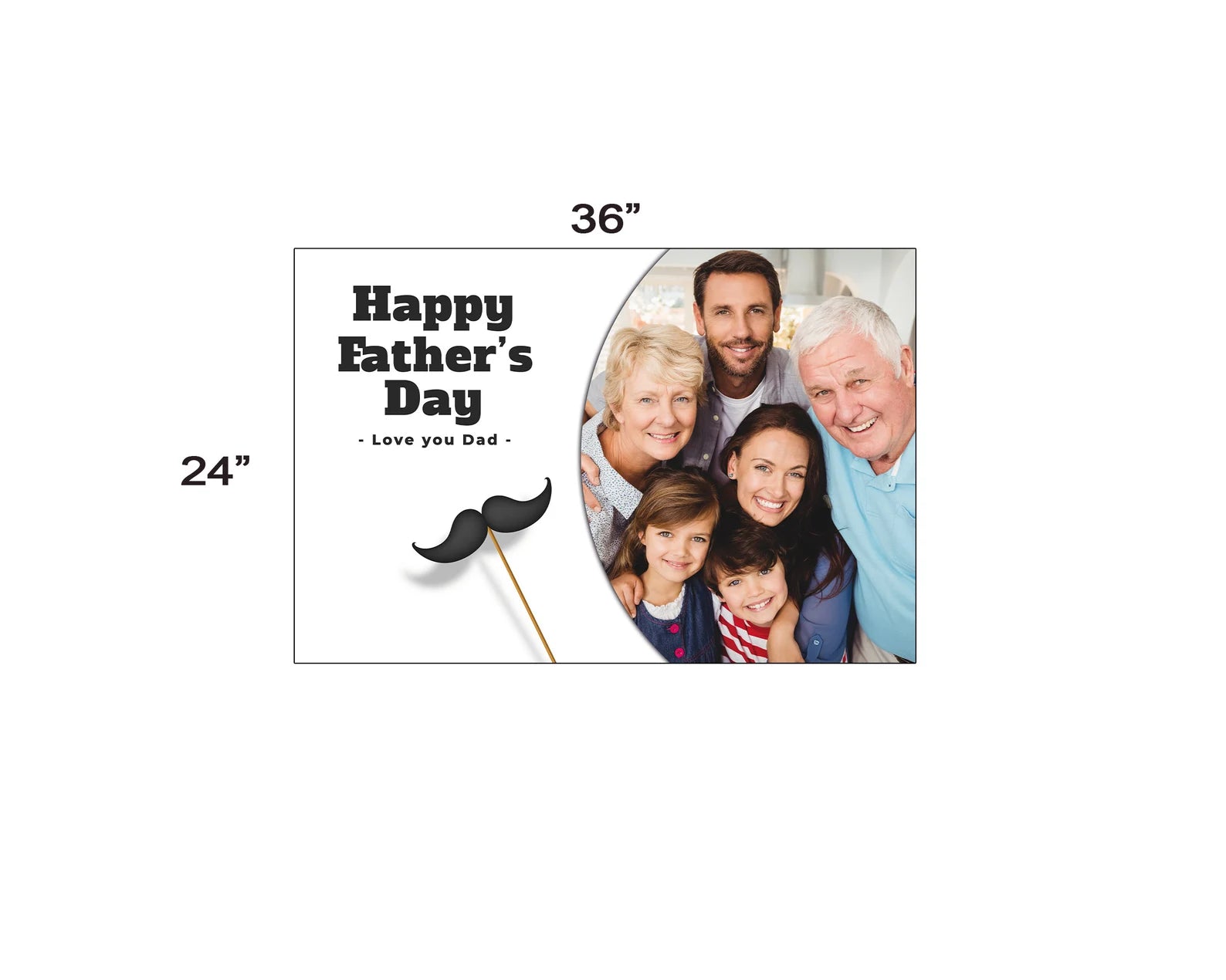 Father's Day Yard Sign