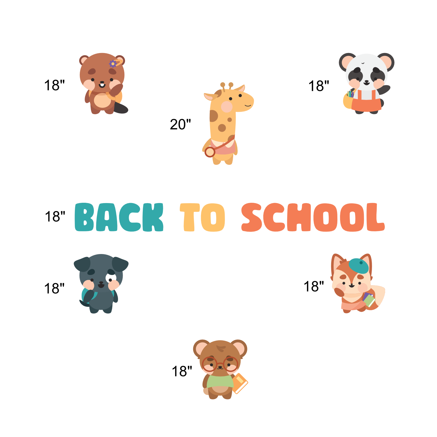 Kindergarden Kids Back To School Yard Sign