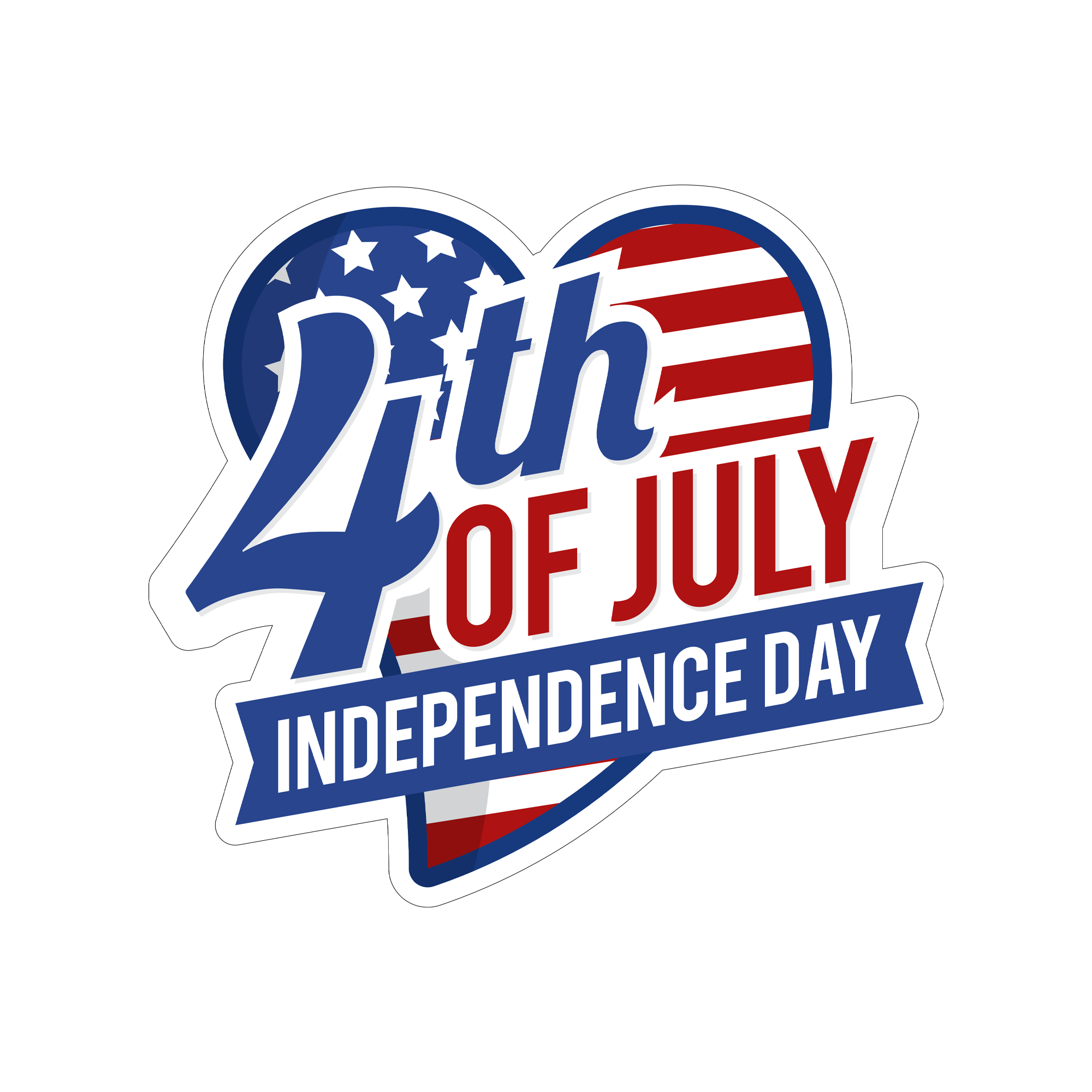 Independence Day Yard Sign, 4 July Yard Sign, Fourth of July, Independence Day Garden Decoration,