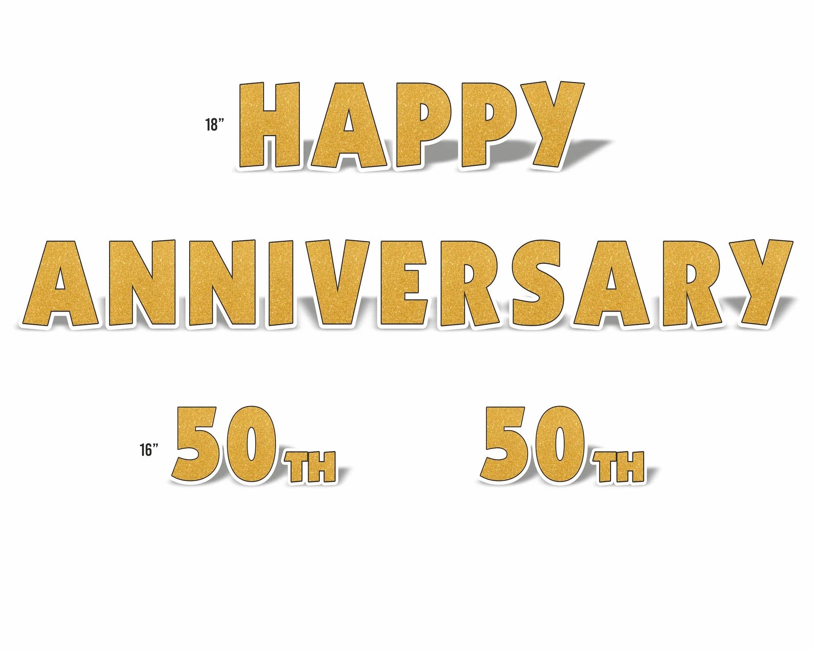 Happy Anniversary Yard Sign