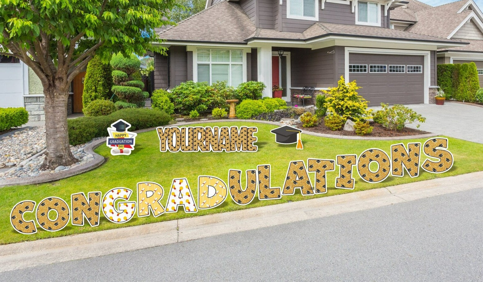 Customizable Graduation Yard Sign