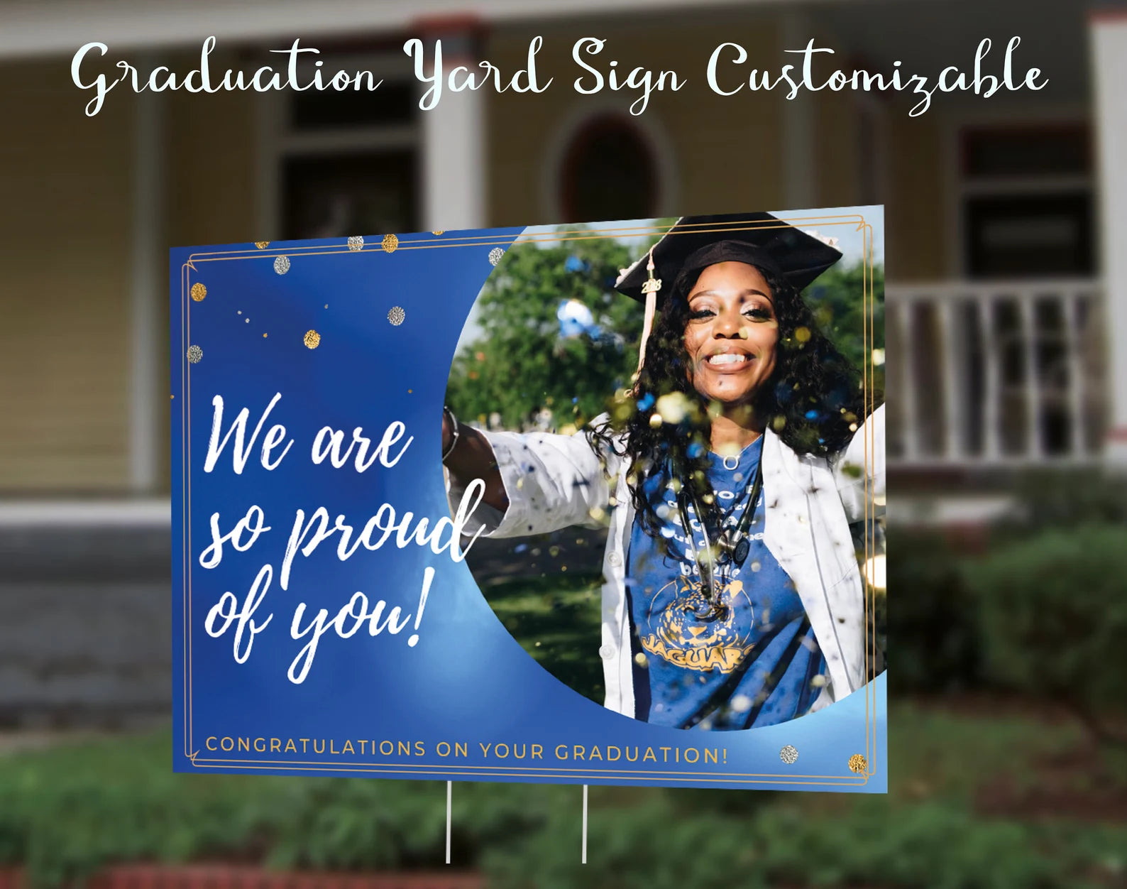 Custom Graduation Yard Sign & Lawn Decoration
