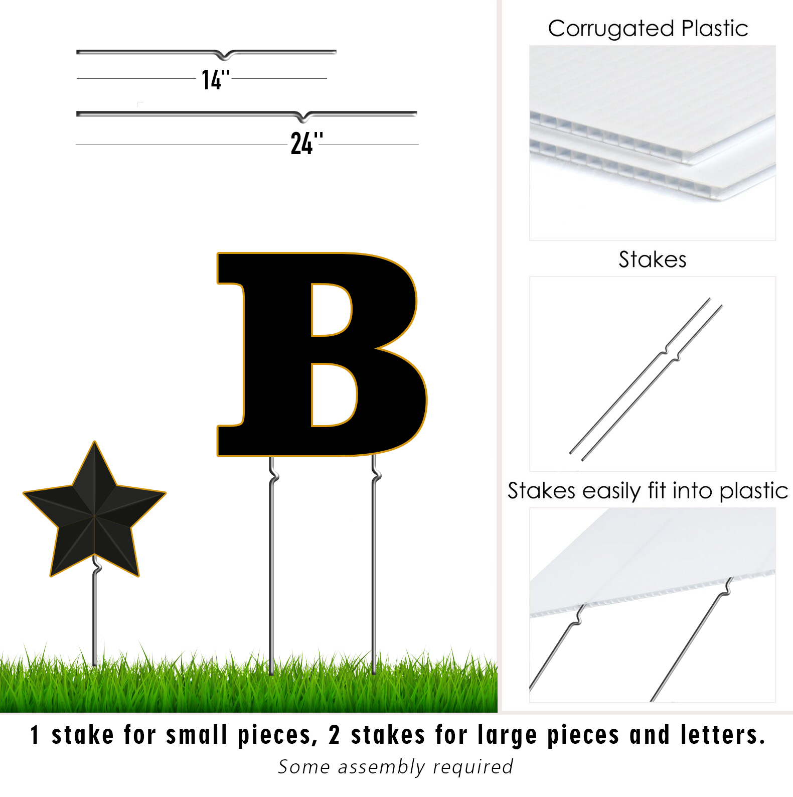 Halloween Zombies and Tombstone Sets Yard Sign